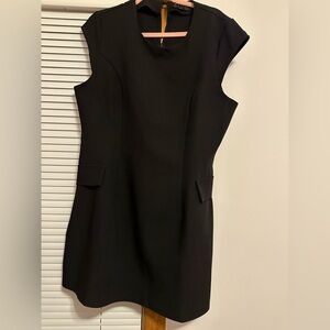 Black mini dress. Gently worn size 12